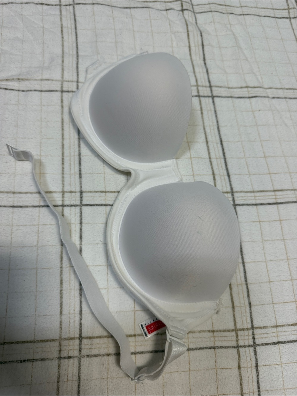 White Padded push Up Bra